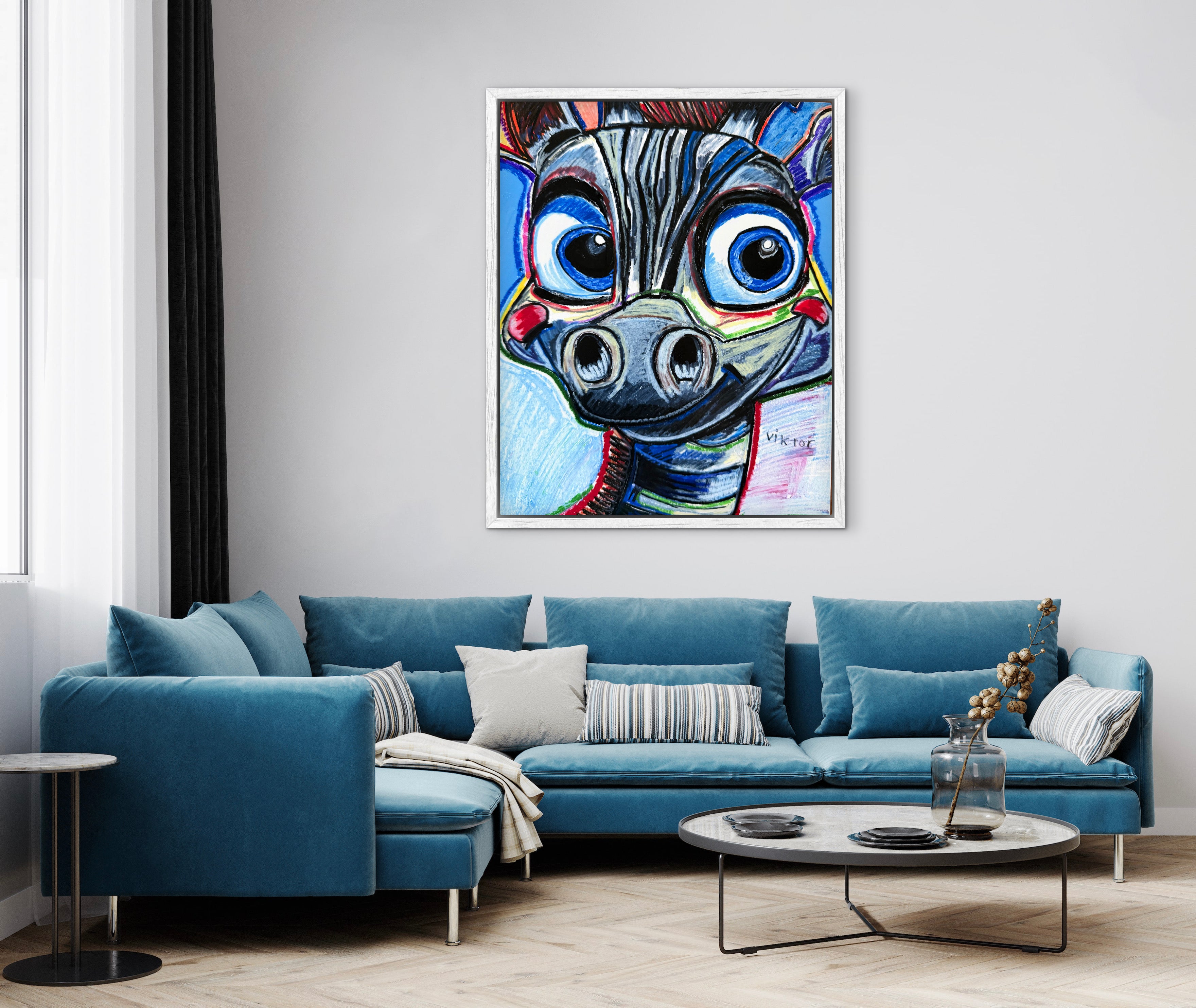 Baby Zebra - Art Prints