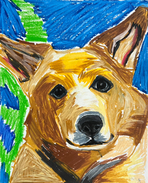 Archie, The Corgi - Art Prints - Vichy's Art