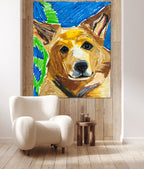 Archie, The Corgi - Art Prints