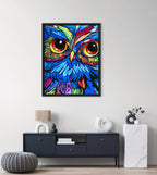 Vibrant Owl - Art Prints