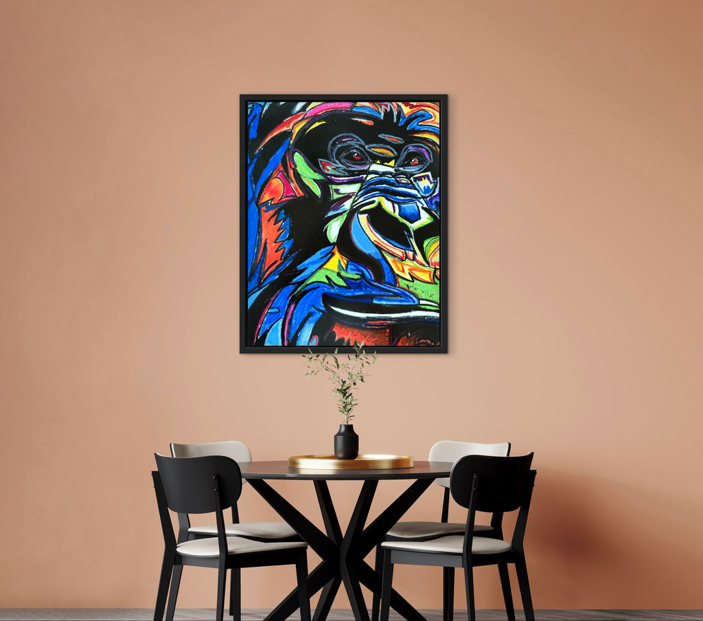 Abstract Gorilla - Art Prints