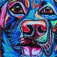 The Colorful Labrador - Art Prints