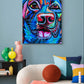 The Colorful Labrador - Art Prints