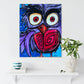 Purple Owl - Art Prints