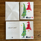 Santa Gnome - Greeting cards