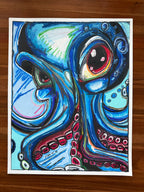 Tangled Up - ORIGINAL OIL PASTEL ARTWORK - 19x24" (video attached)