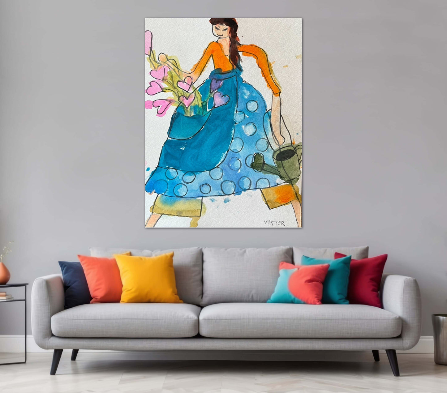 Collection: The Beauty of a Woman, art II - Print, Poster, Stretched Canvas Print
