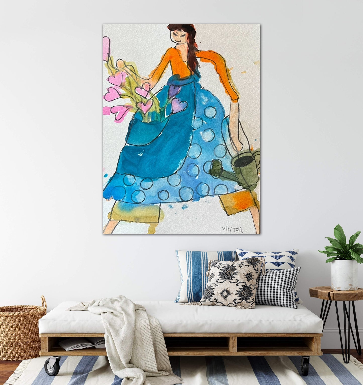 Collection: The Beauty of a Woman, art II - Print, Poster, Stretched Canvas Print