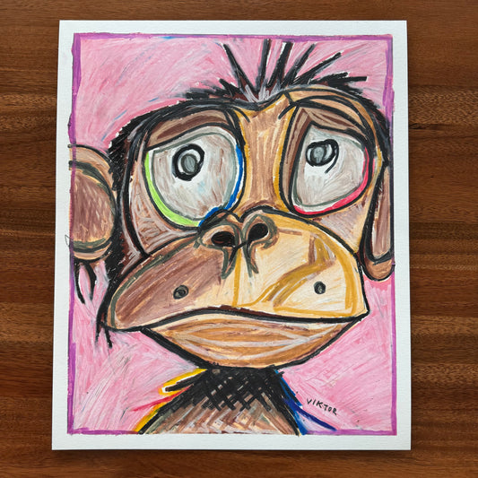 Banana Bandit - ORIGINAL  14x17”