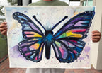 Papillon - ORIGINAL Watercolor artwork 30x22” - Vichy's Art