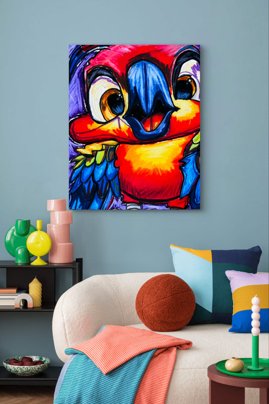 Perry The Parrot - Art Prints