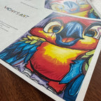 Perry The Parrot - Greeting cards