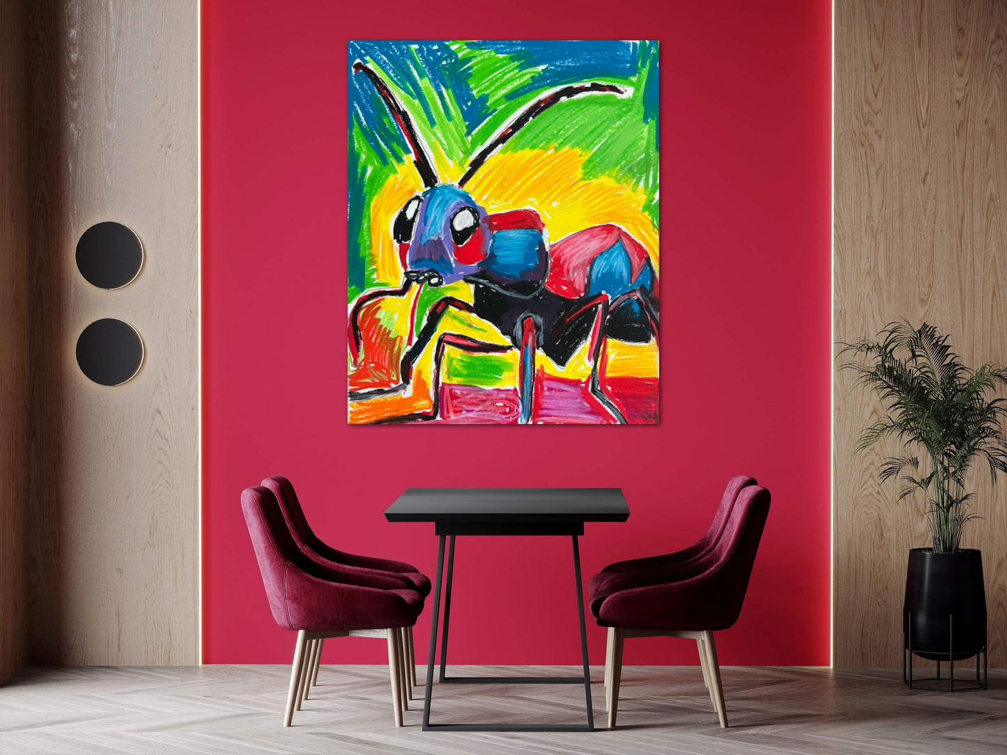 Anthony the Ant - Print, Poster, Stretched Canvas Print