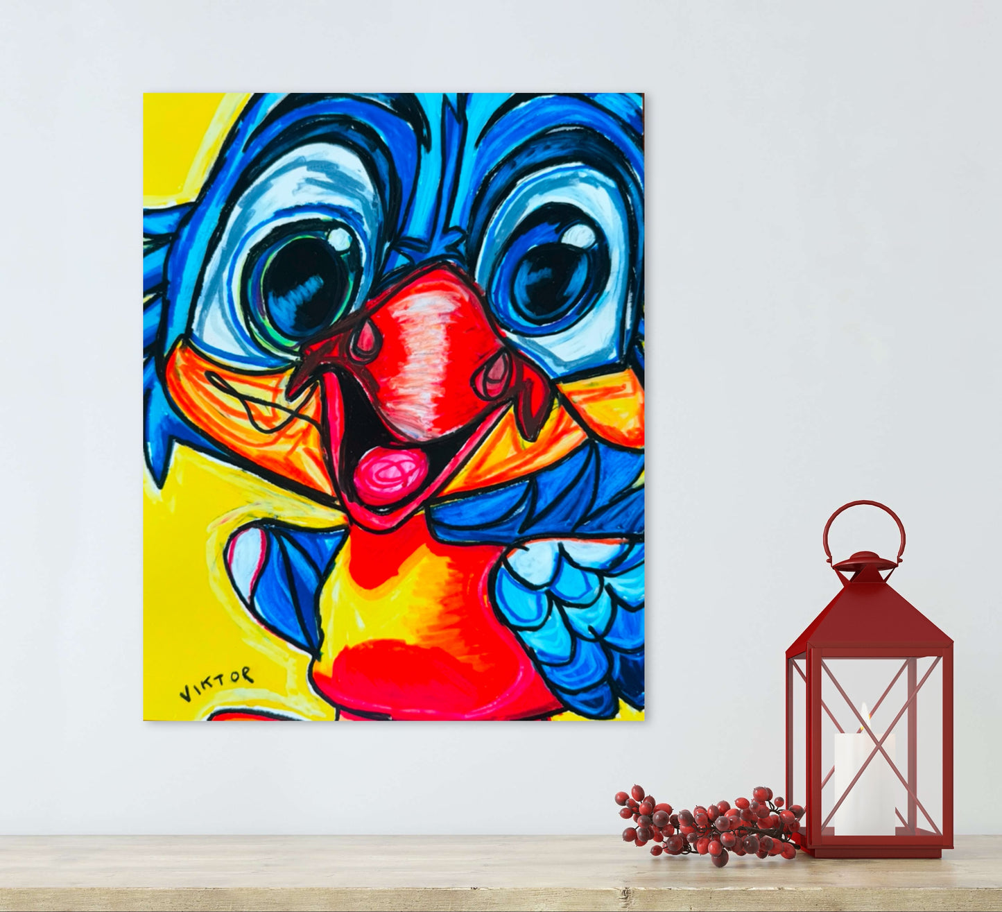 The Baby Parrot - Art Prints