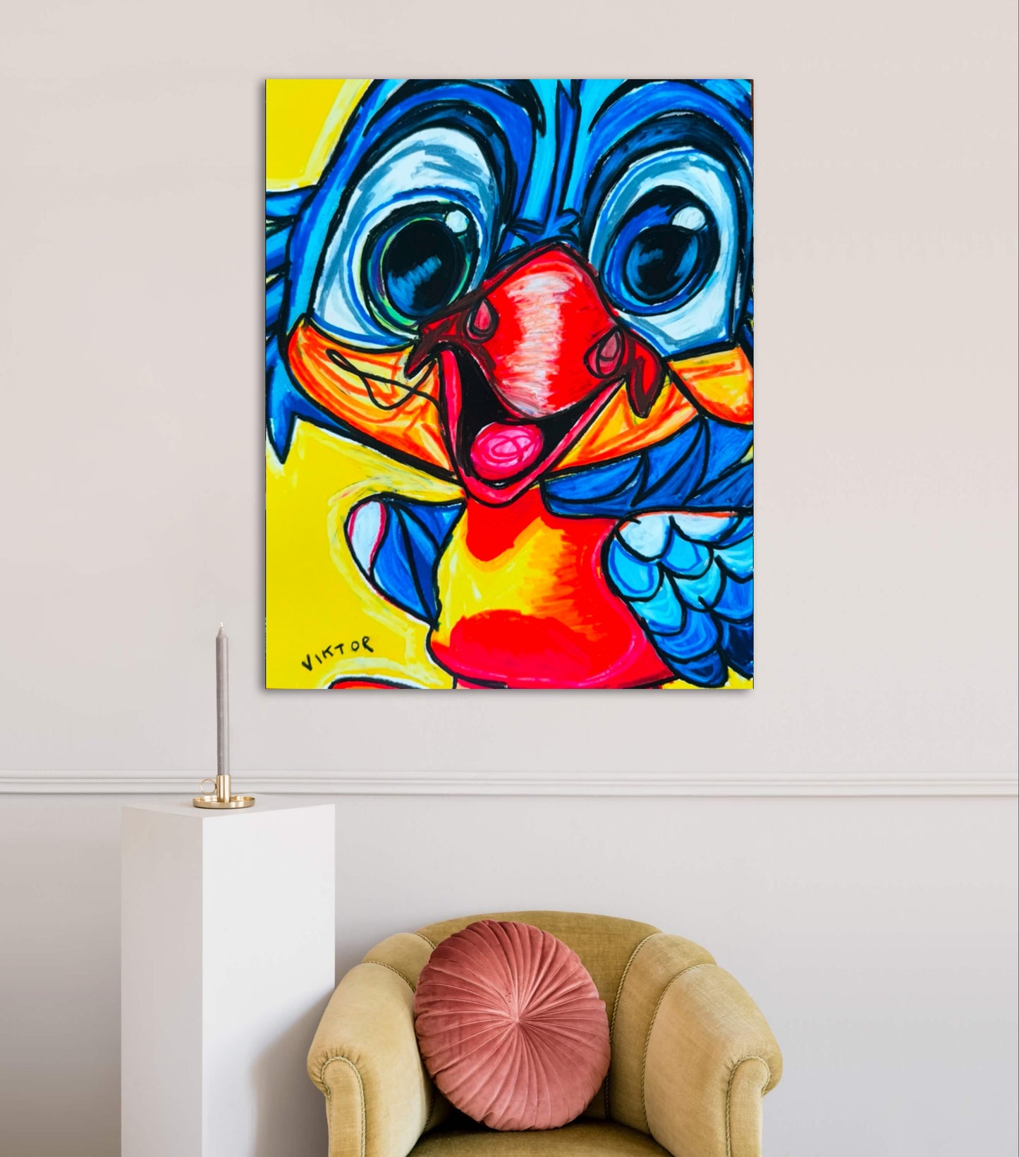 The Baby Parrot - Art Prints