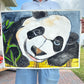 Cute Panda (Watercolor I) - ORIGINAL  30x22”