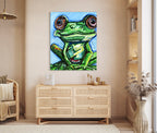 The Cute Frog - Art Prints
