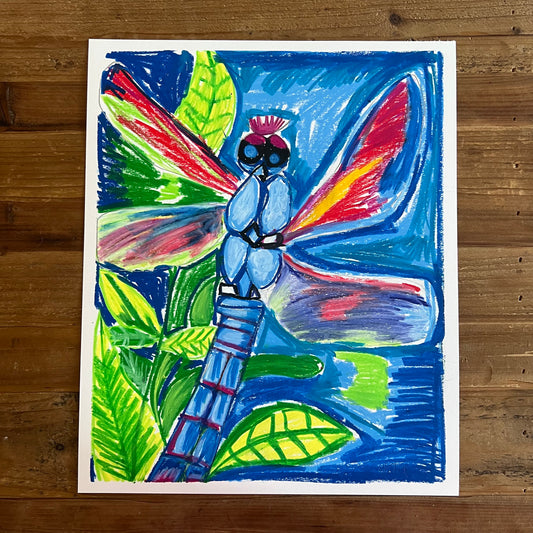 Dragonfly - ORIGINAL  14x17”