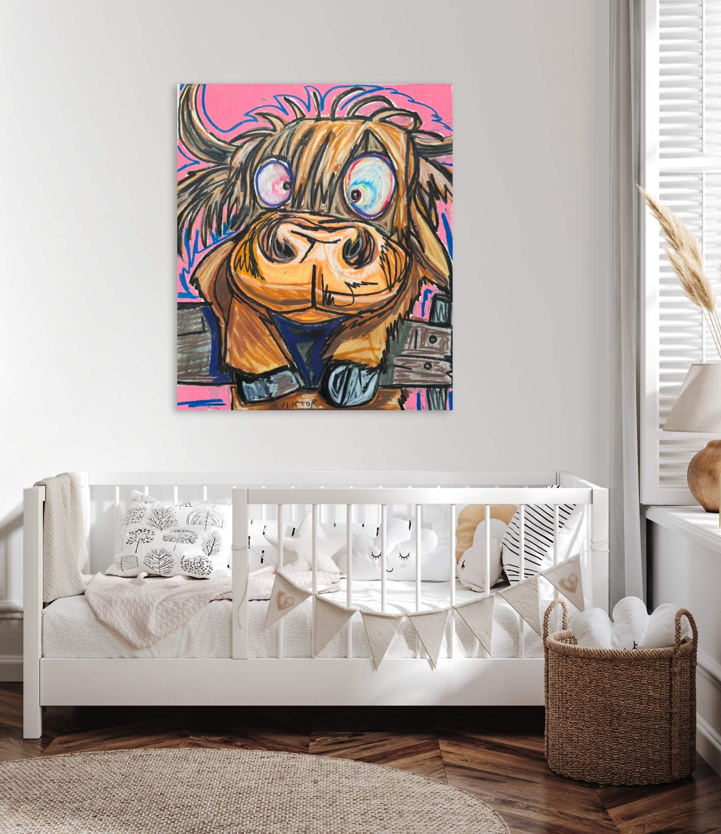 Baby Cow - Art Prints