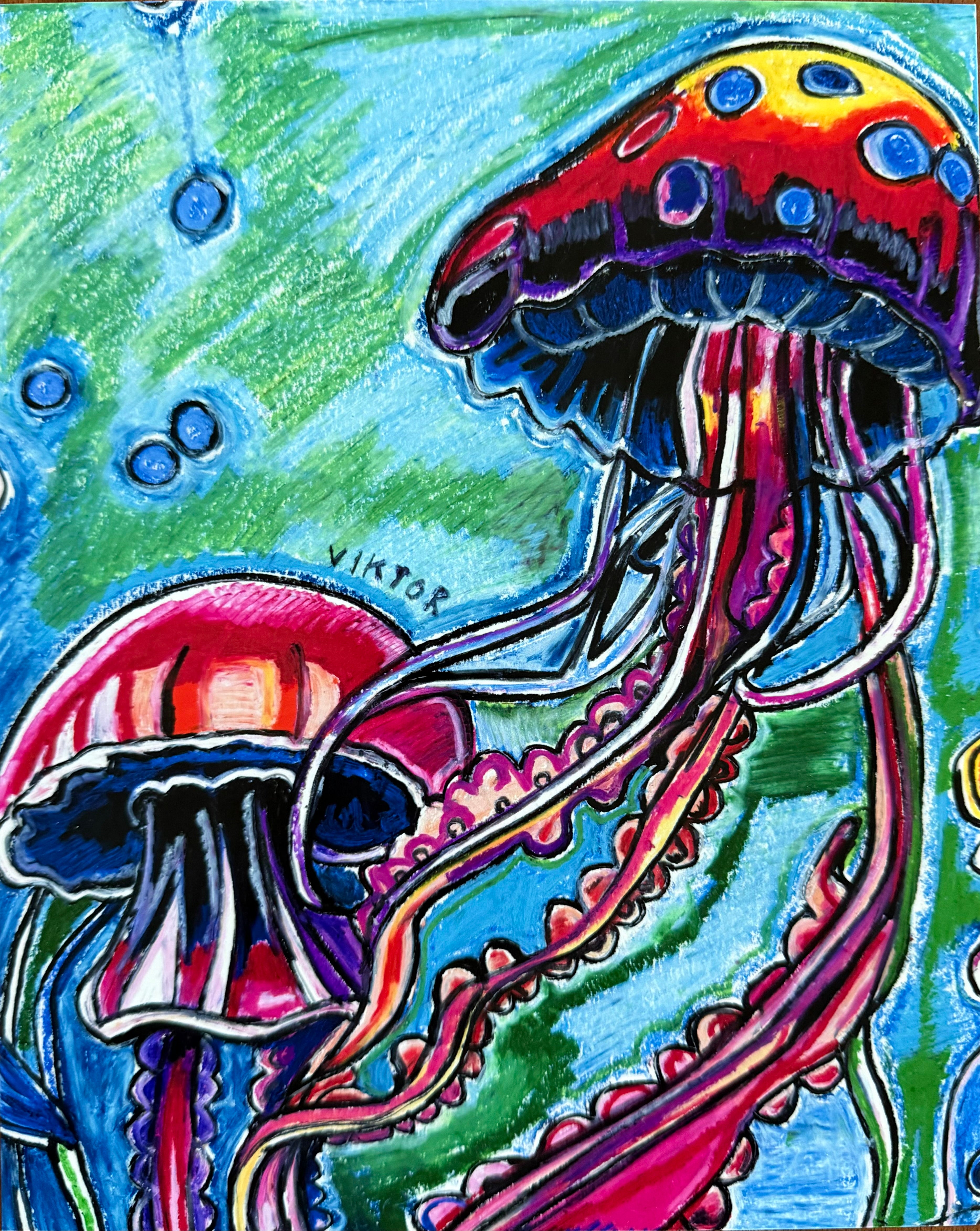 Jellyfish Serenade - Art Prints