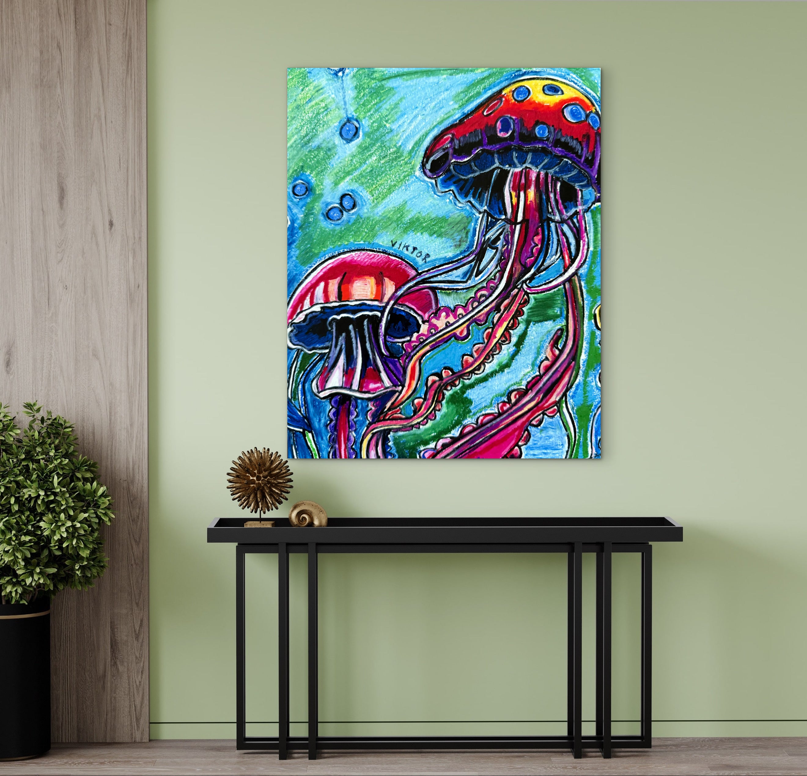 Jellyfish Serenade - Art Prints