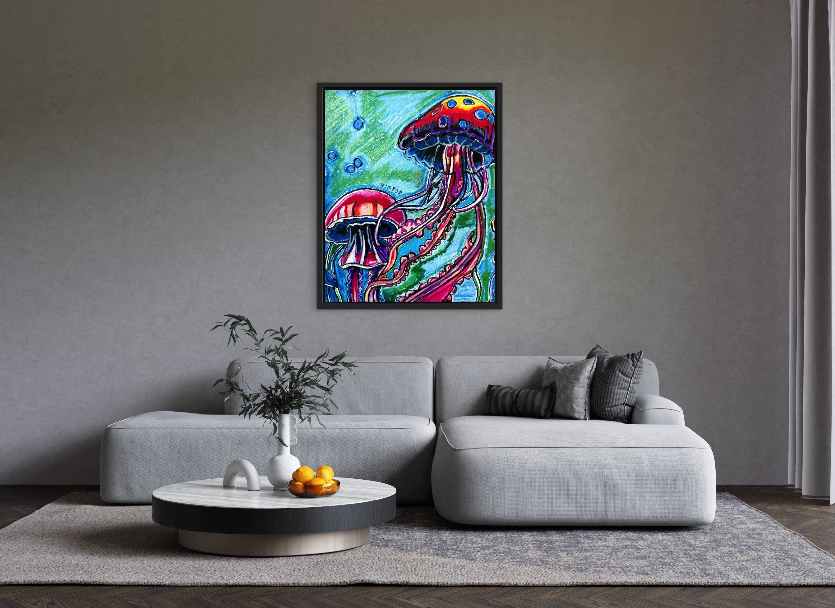 Jellyfish Serenade - Art Prints