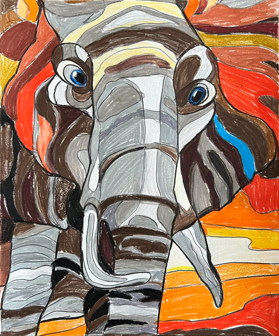 The Safari Collection: The Elephant - Art Prints