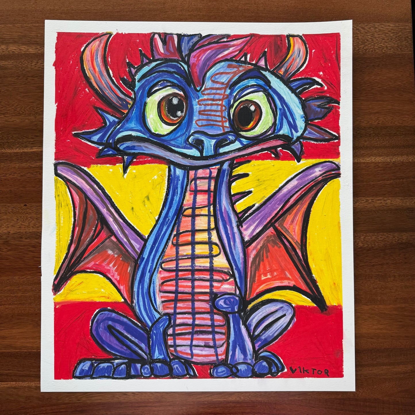 Drago - ORIGINAL 16x19”