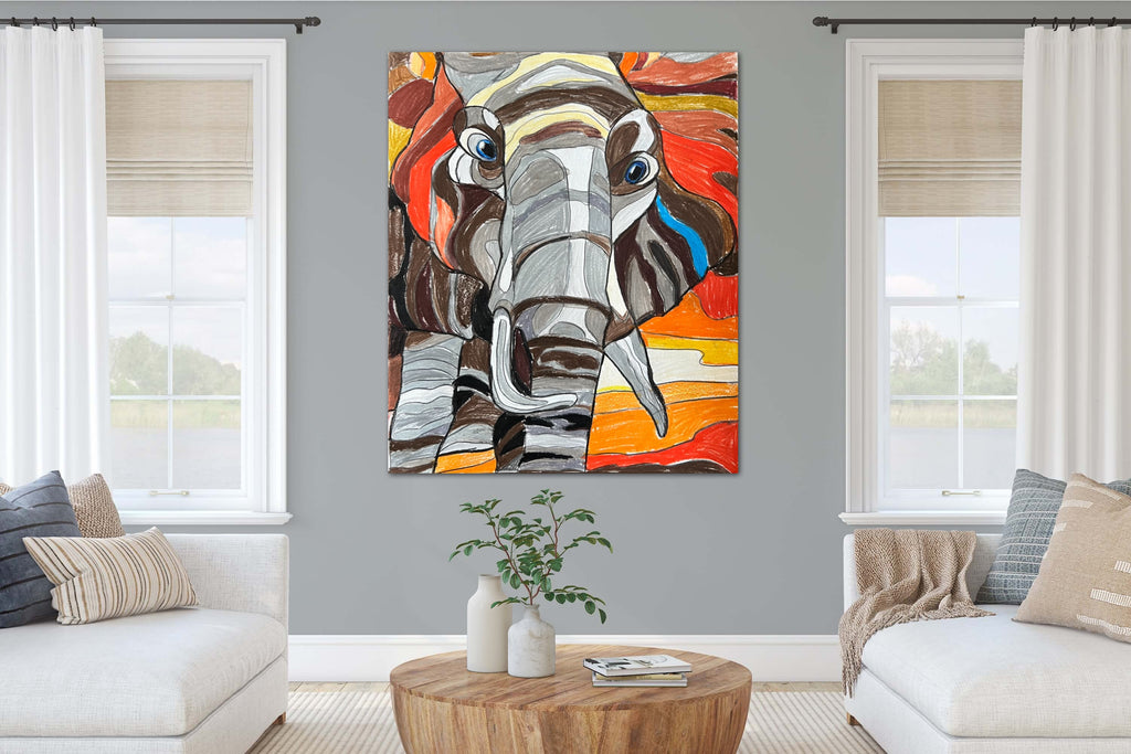 The Safari Collection: The Elephant - Art Prints