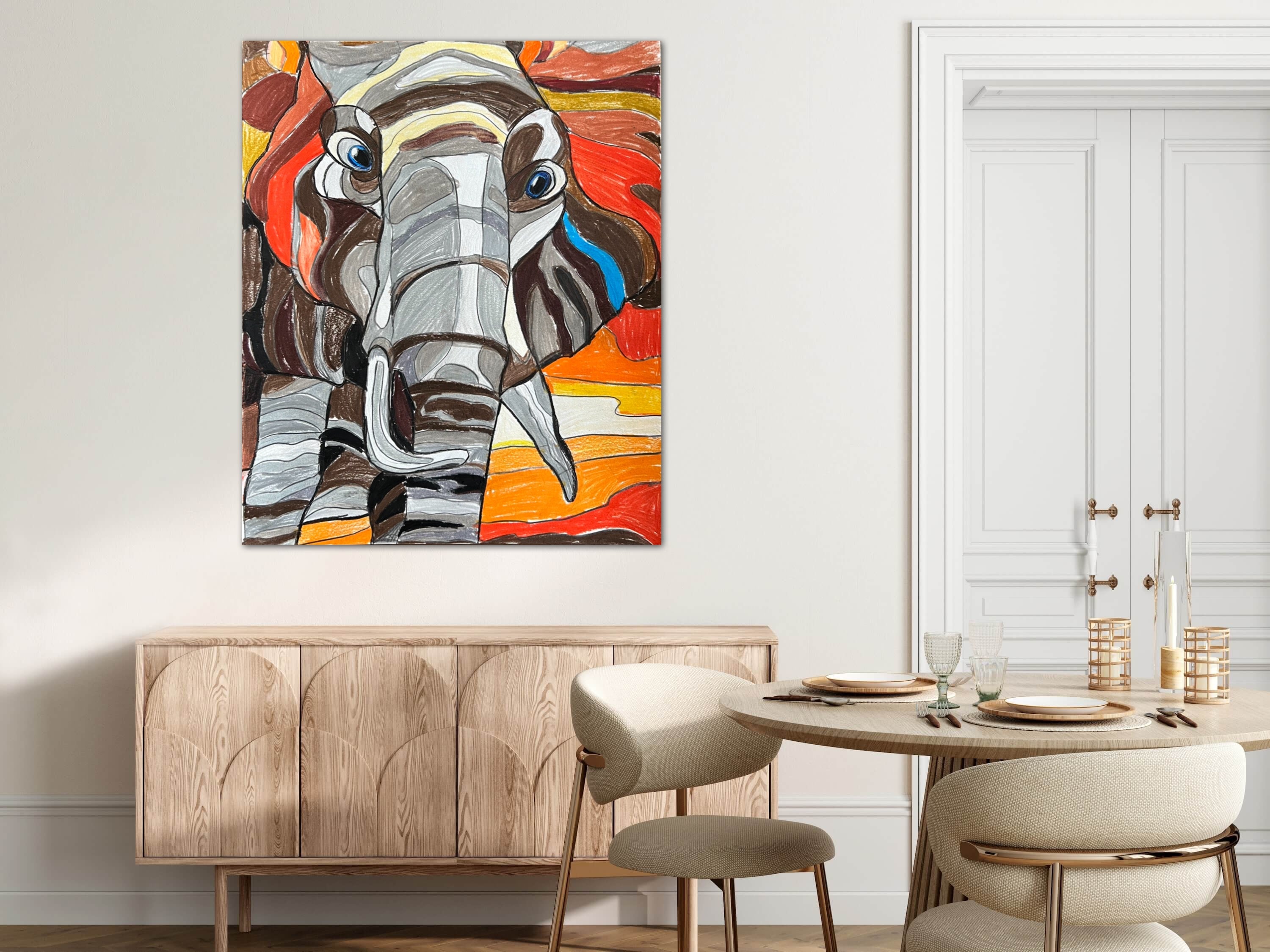 The Safari Collection: The Elephant - Art Prints