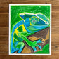 The Iguana  - ORIGINAL  14x17”