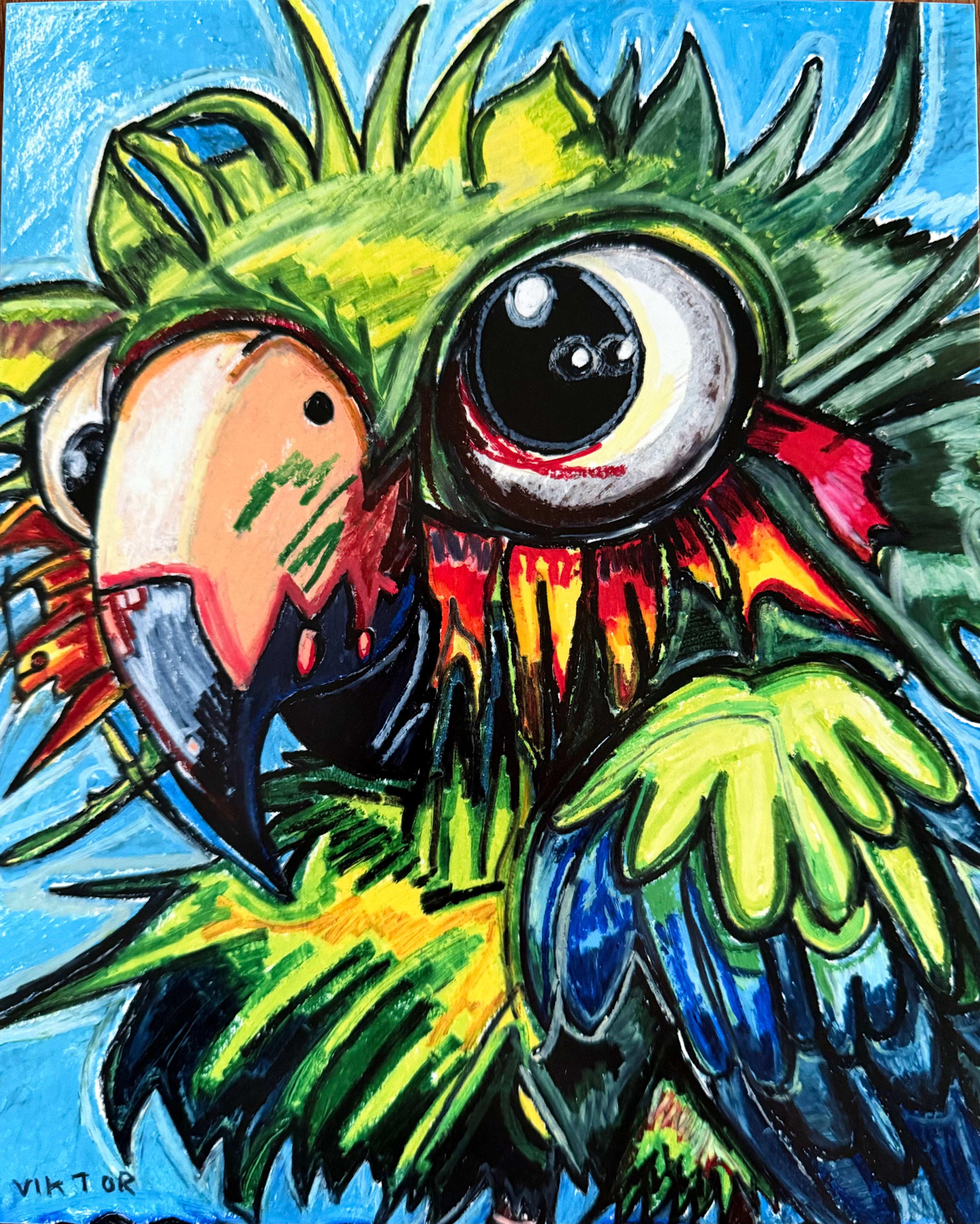 Feathered Frenzy - Art Prints