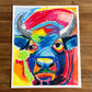 The Colorful Yak - ORIGINAL  14x17”