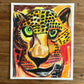 The Yellow Leopard - ORIGINAL  14x17”