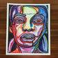 Woman - ORIGINAL OIL PASTEL ARTWORK - 16x19”