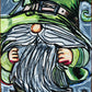 St Patrick's Gnome  - Art Prints