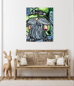 St Patrick's Gnome  - Art Prints