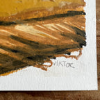 The Cat - ORIGINAL 9x12"