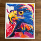 The Blue Eagle   - ORIGINAL  14x17”