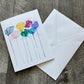 7 Flowers - Greeting card in size 6.5x10” with mat finish