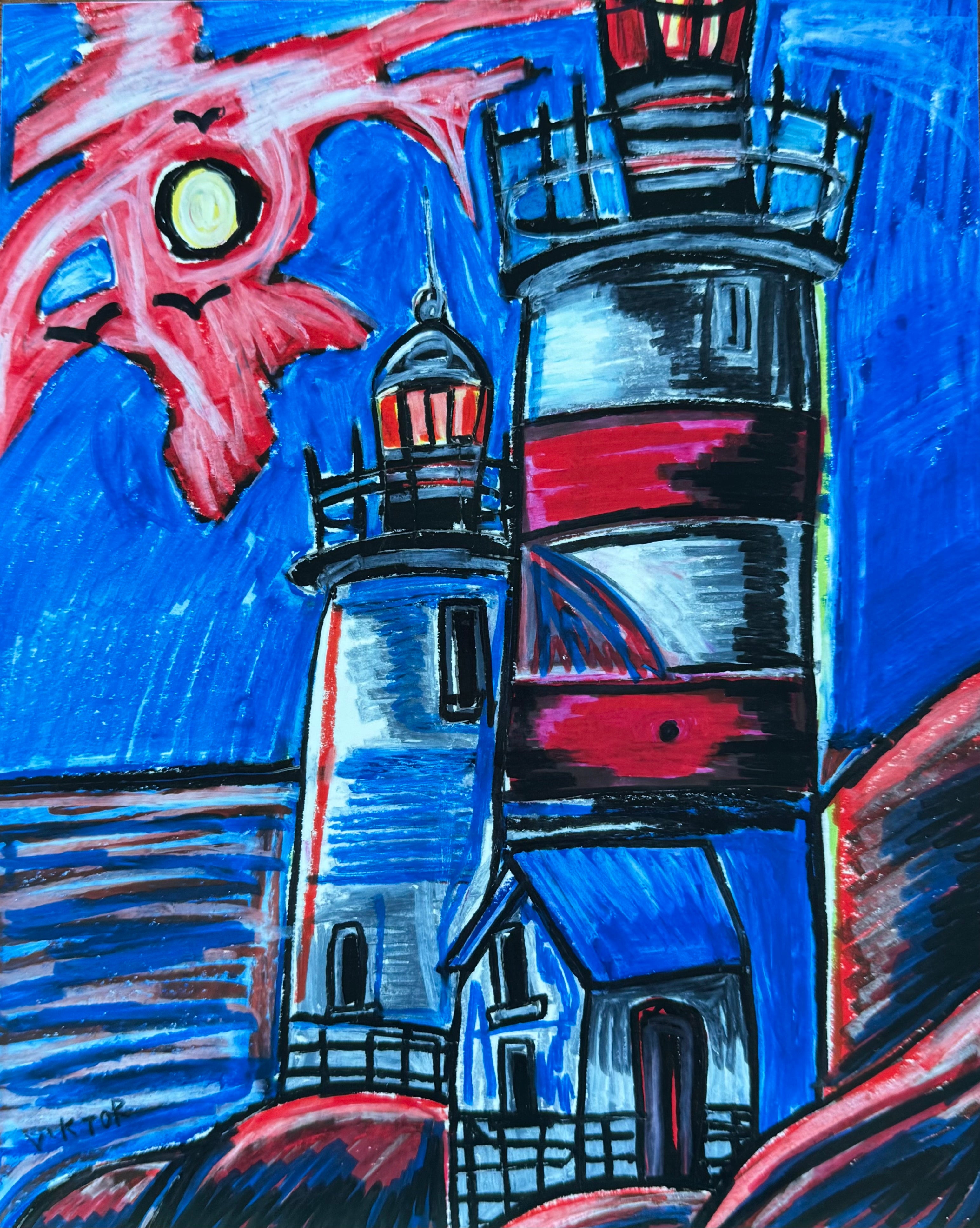 The Lighthouse - Art Prints
