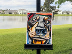 Sweetheart  - ORIGINAL OIL PASTEL ARTWORK - 19x24" (video attached)