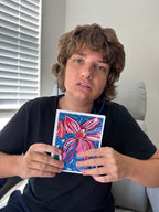 Pink Flower  - Greeting cards