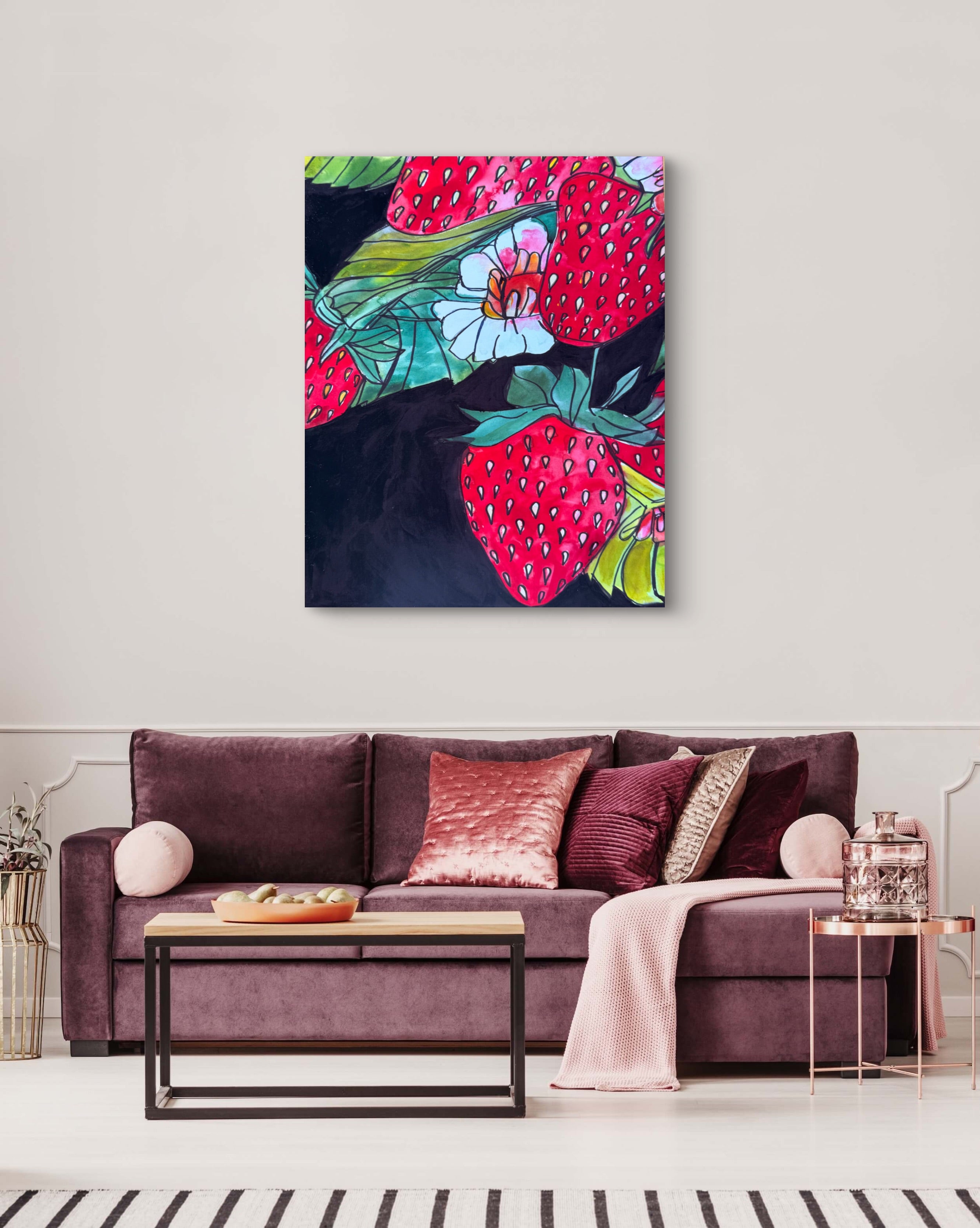 Strawberries - Art Prints