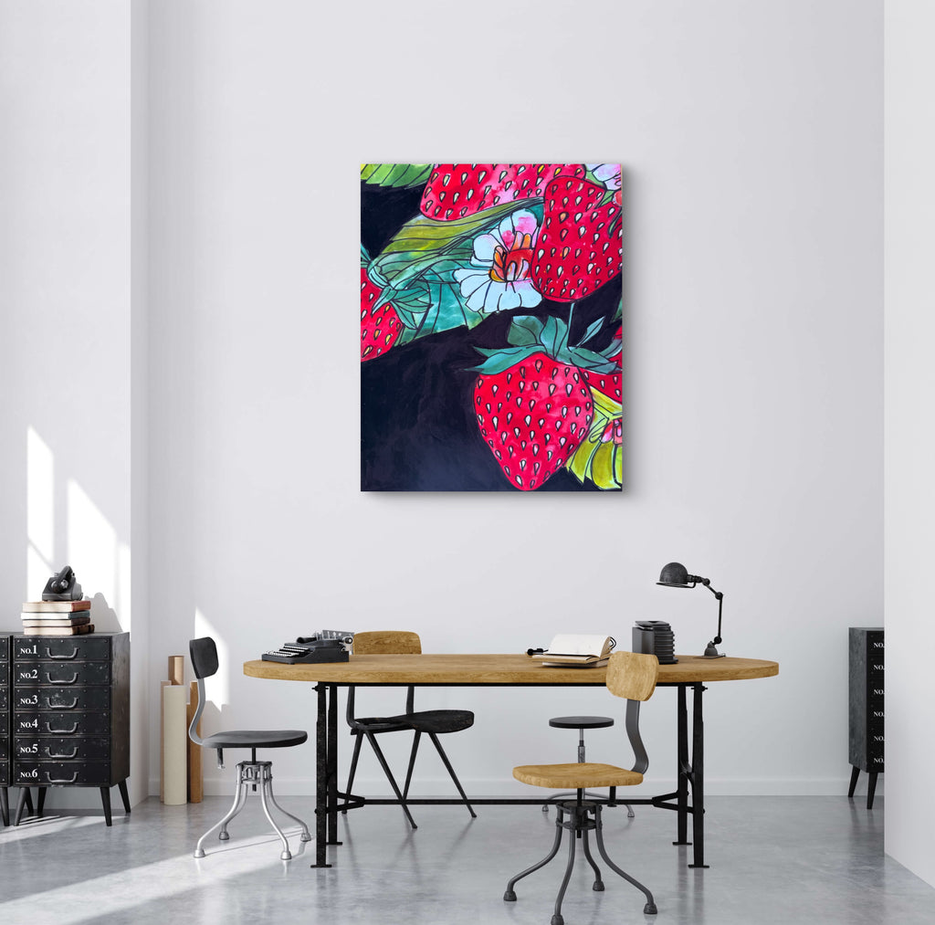 Strawberries - Art Prints