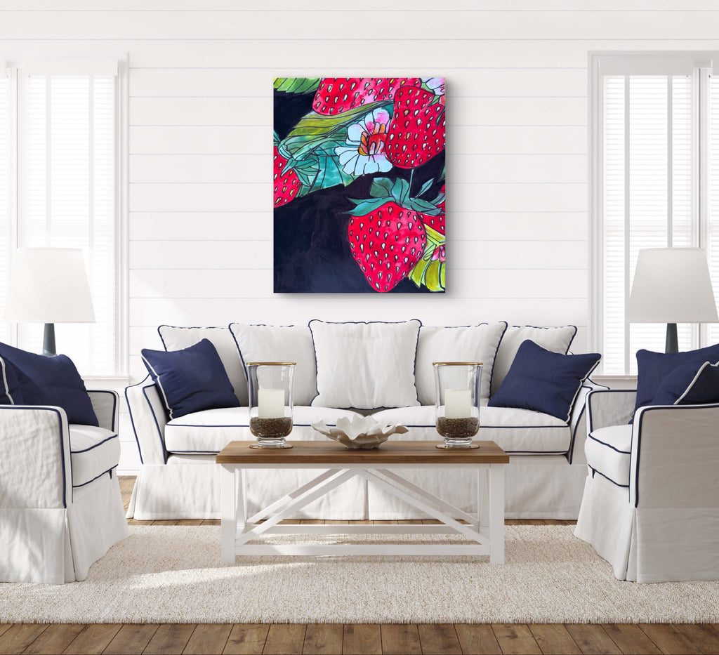 Strawberries - Art Prints