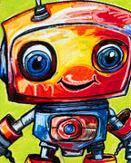 Robot II - Art Prints - Vichy's Art