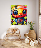 Robot II - Art Prints - Vichy's Art