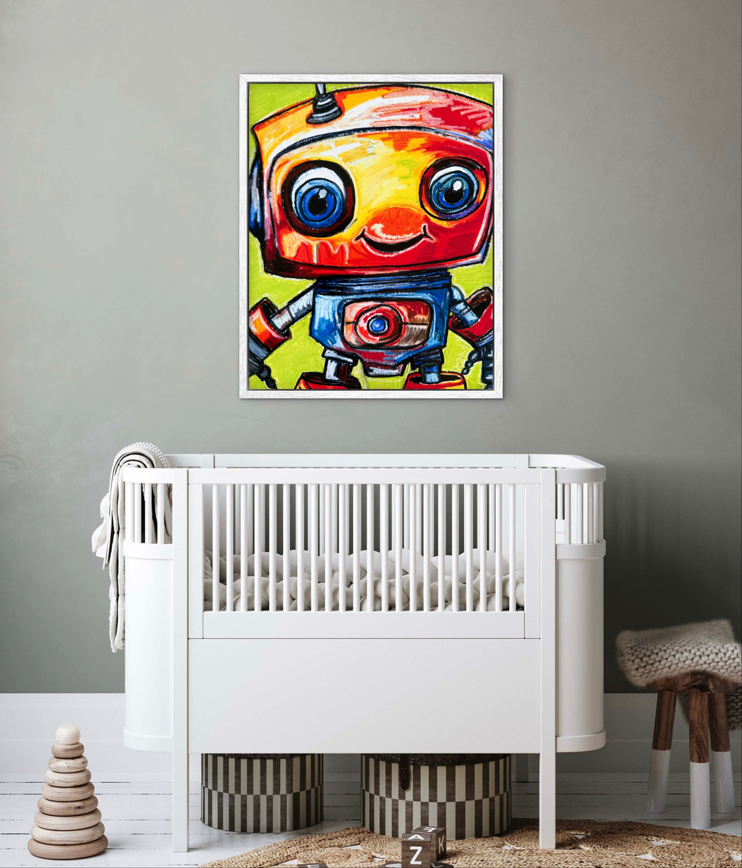 Robot II - Art Prints - Vichy's Art