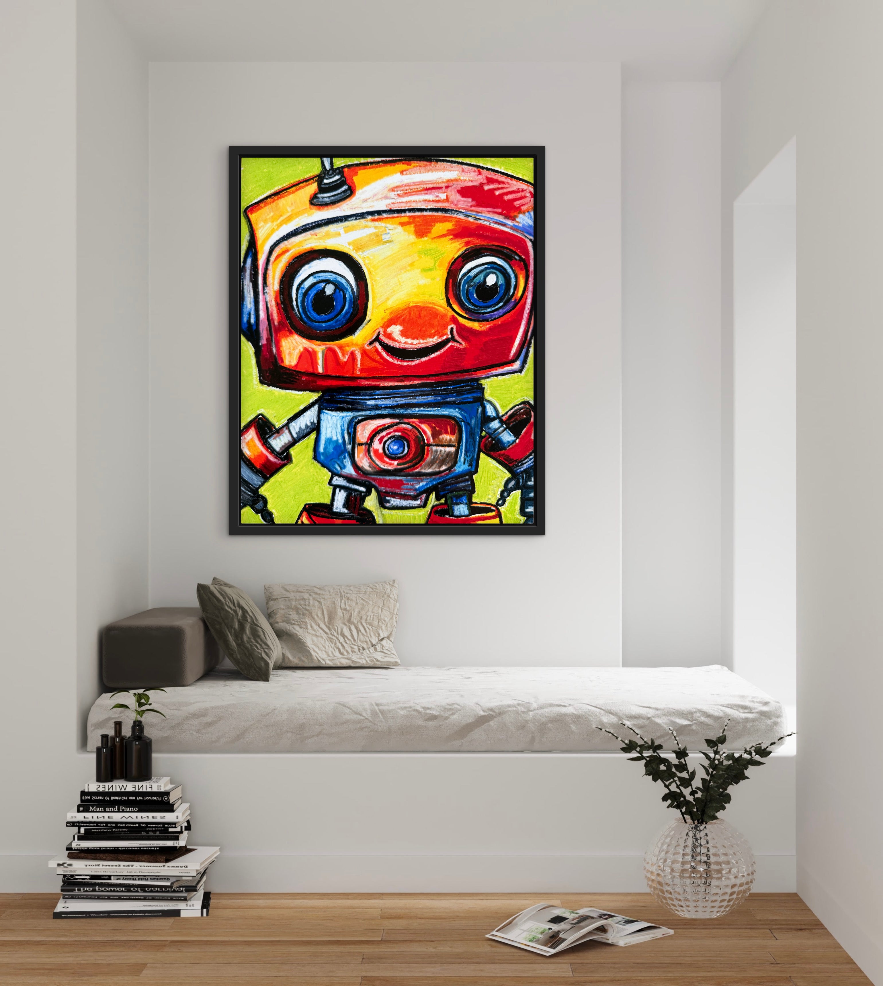 Robot II - Art Prints - Vichy's Art